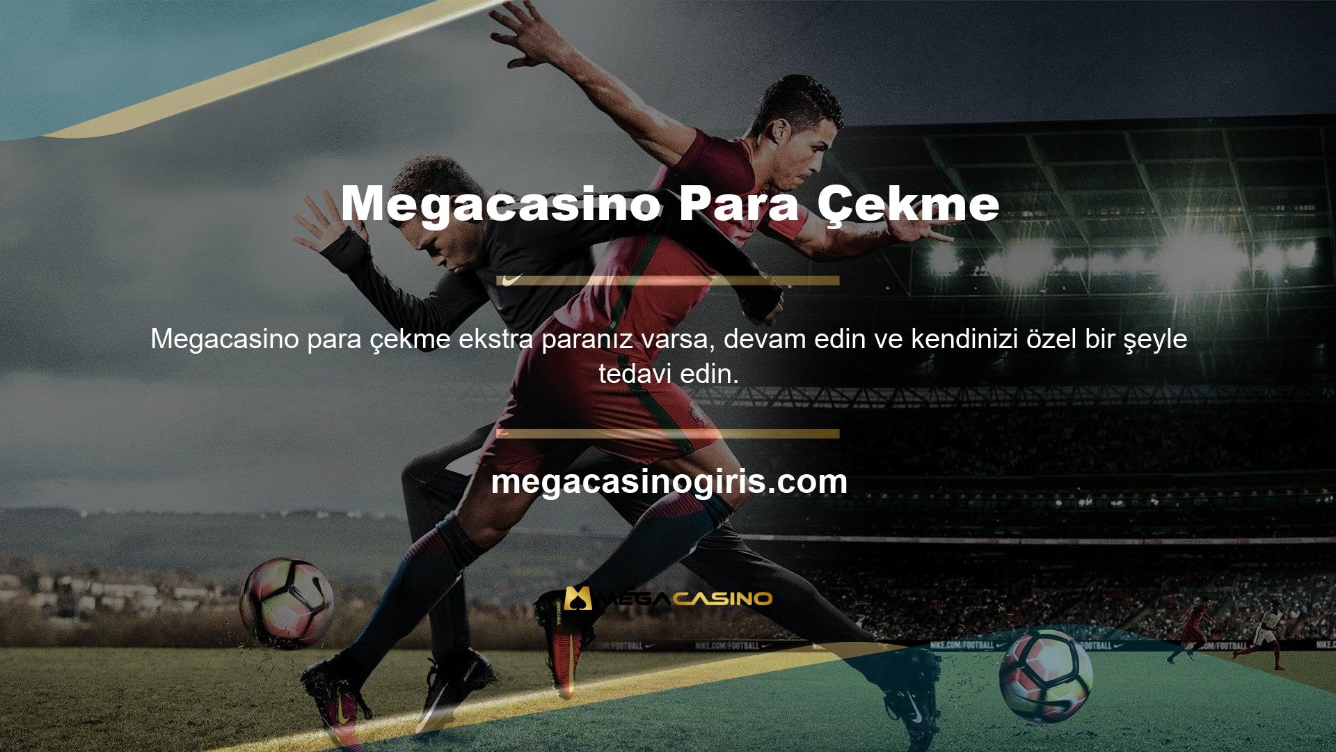 Megacasino para çekme teknolojisini kullandığınızda kendi hesabınıza koyduğunuzda fazla para kaybetmezsiniz
