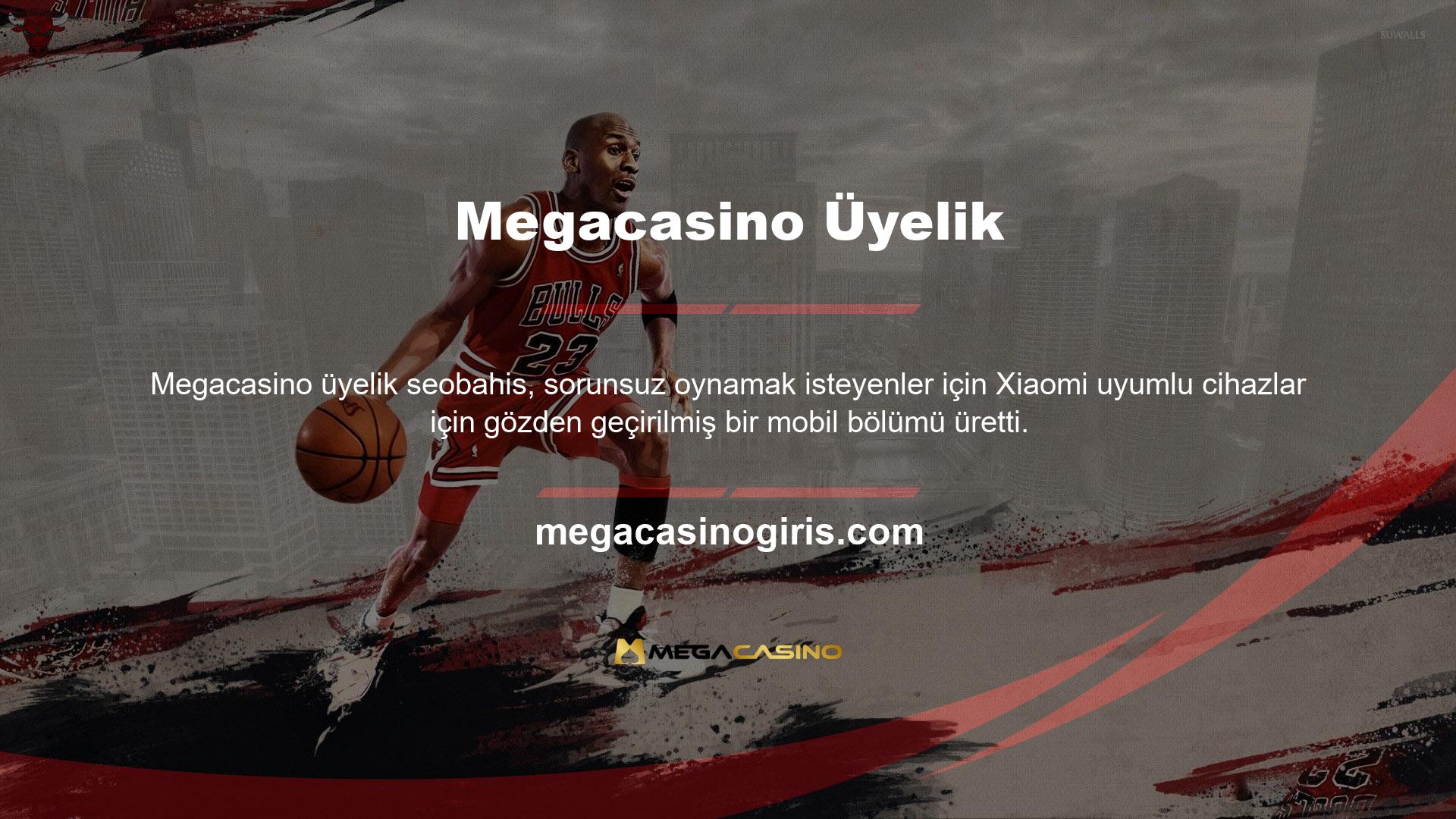 Üyelik prosedürü sırasında Megacasino uygulanan kural ve koşullar bölümünü ilk kez değerlendirin